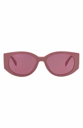 McQueen 54mm Oval Sunglasses
