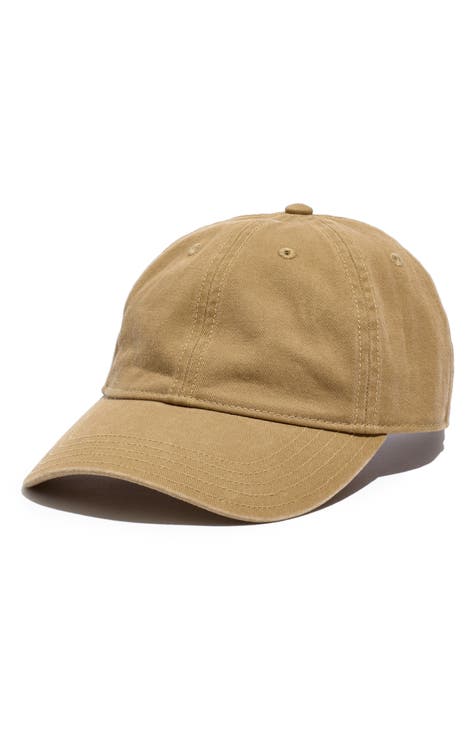 Beige orders baseball cap