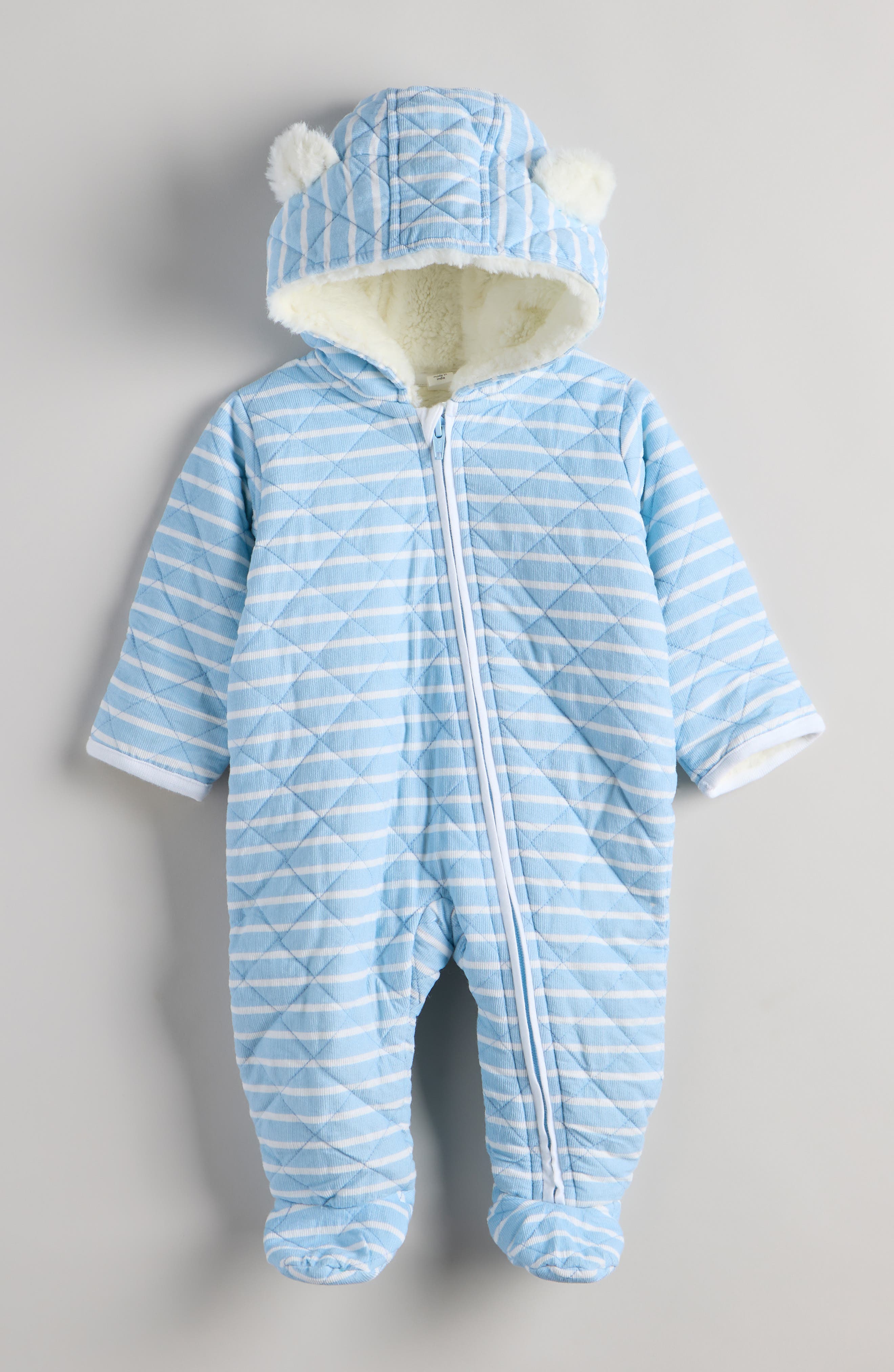 BLUE QUIET FUN STRIPE