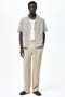 selected Cream/Striped