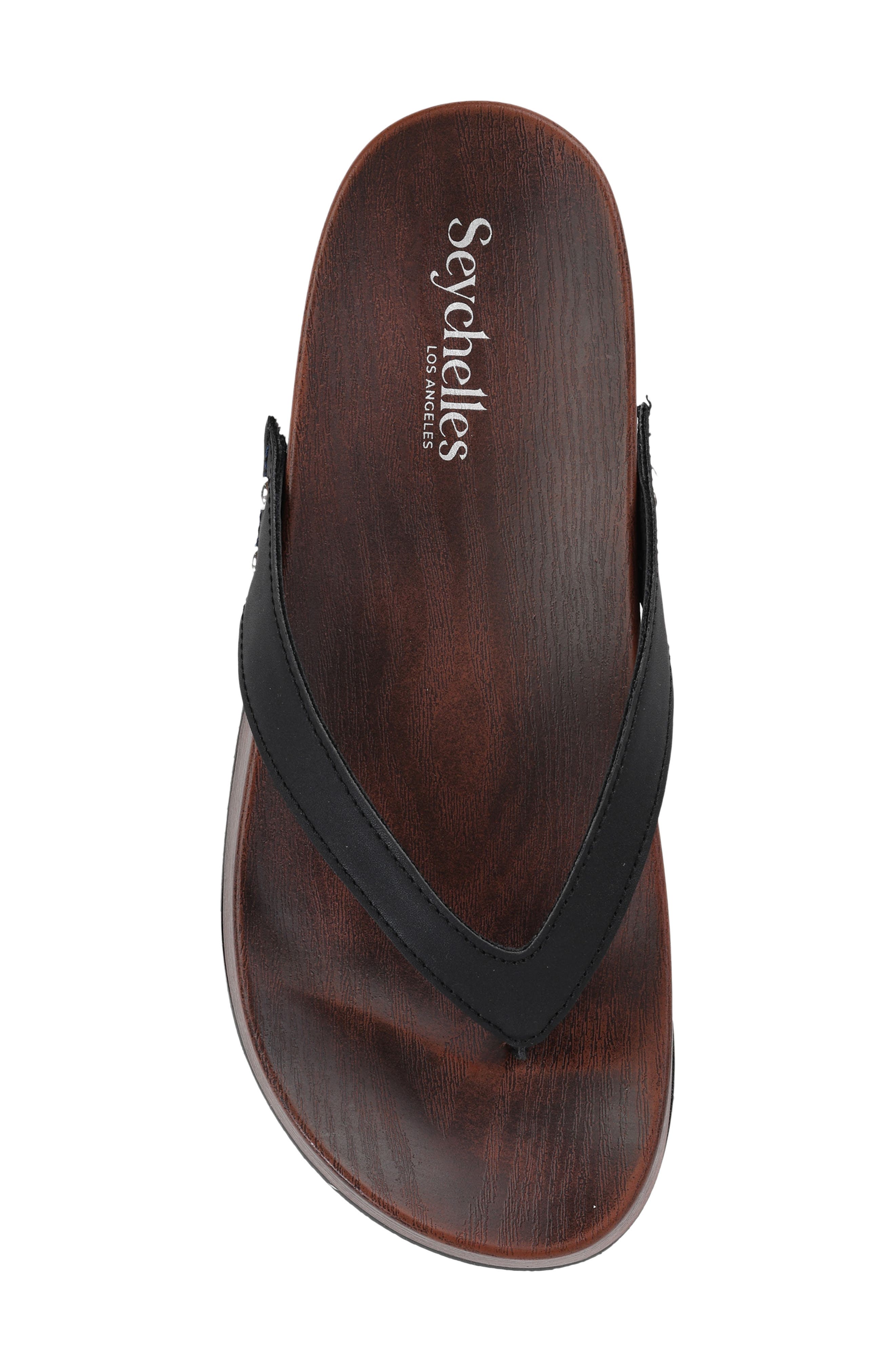 Seychelles Dreaming Out Loud Platform Flip Flop, Alternate, color, Black