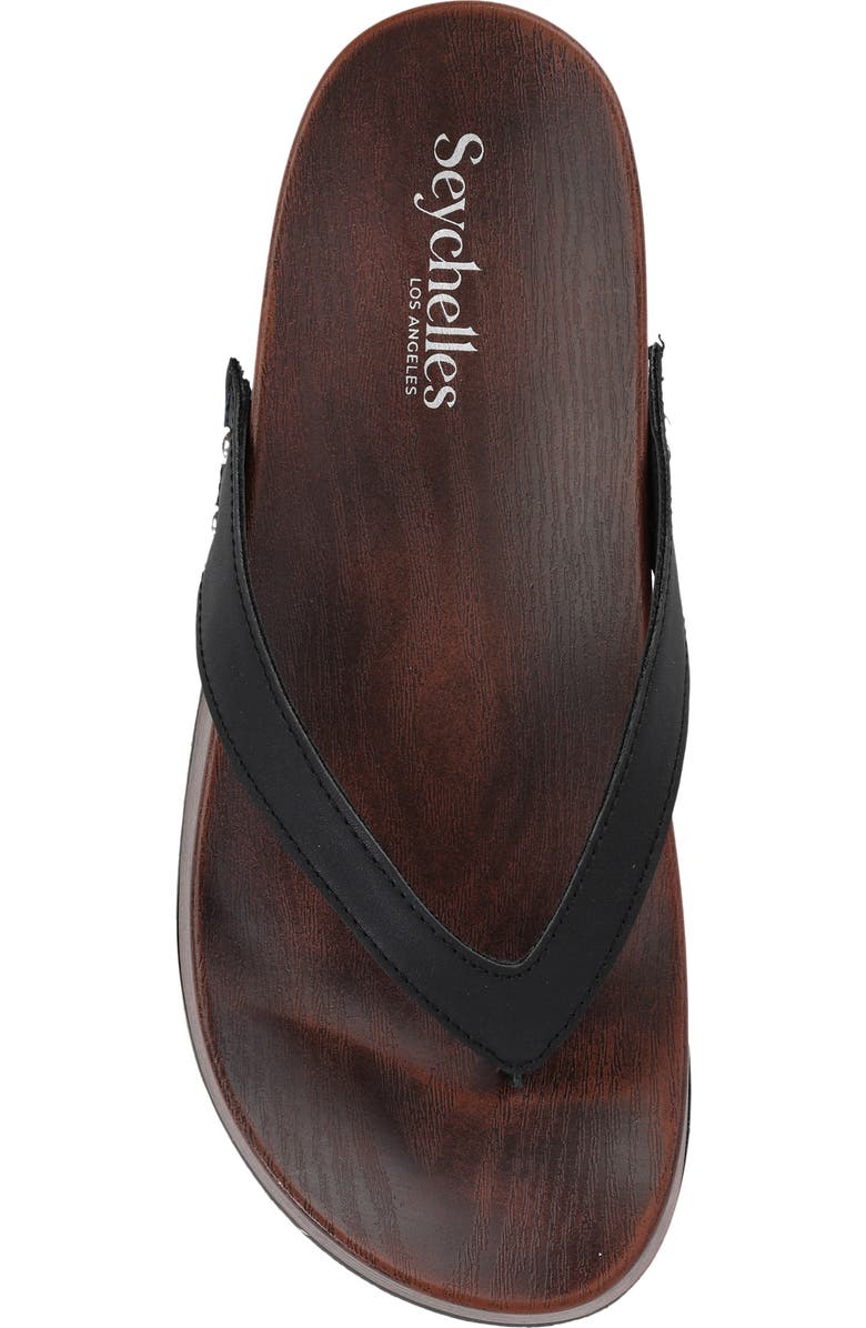 Seychelles Dreaming Out Loud Platform Flip Flop, Alternate, color, Black