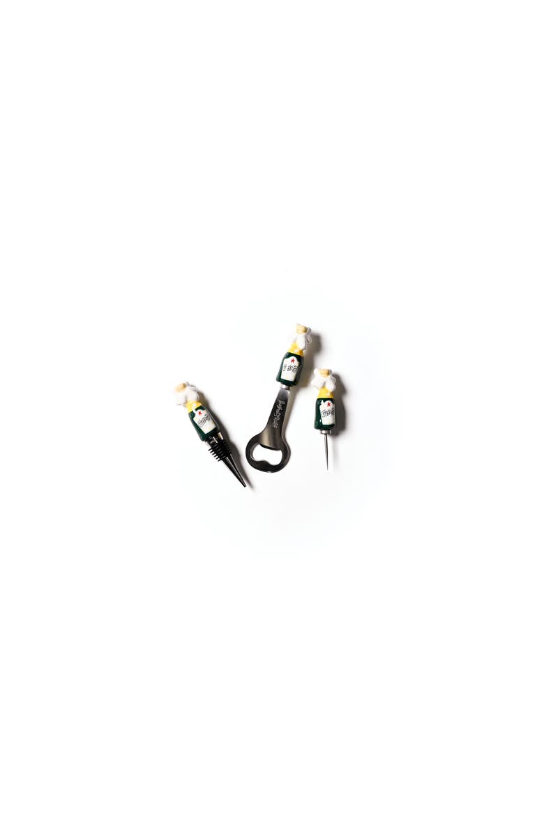Champagne Party Tools 3 Piece Set, Main, color, Green