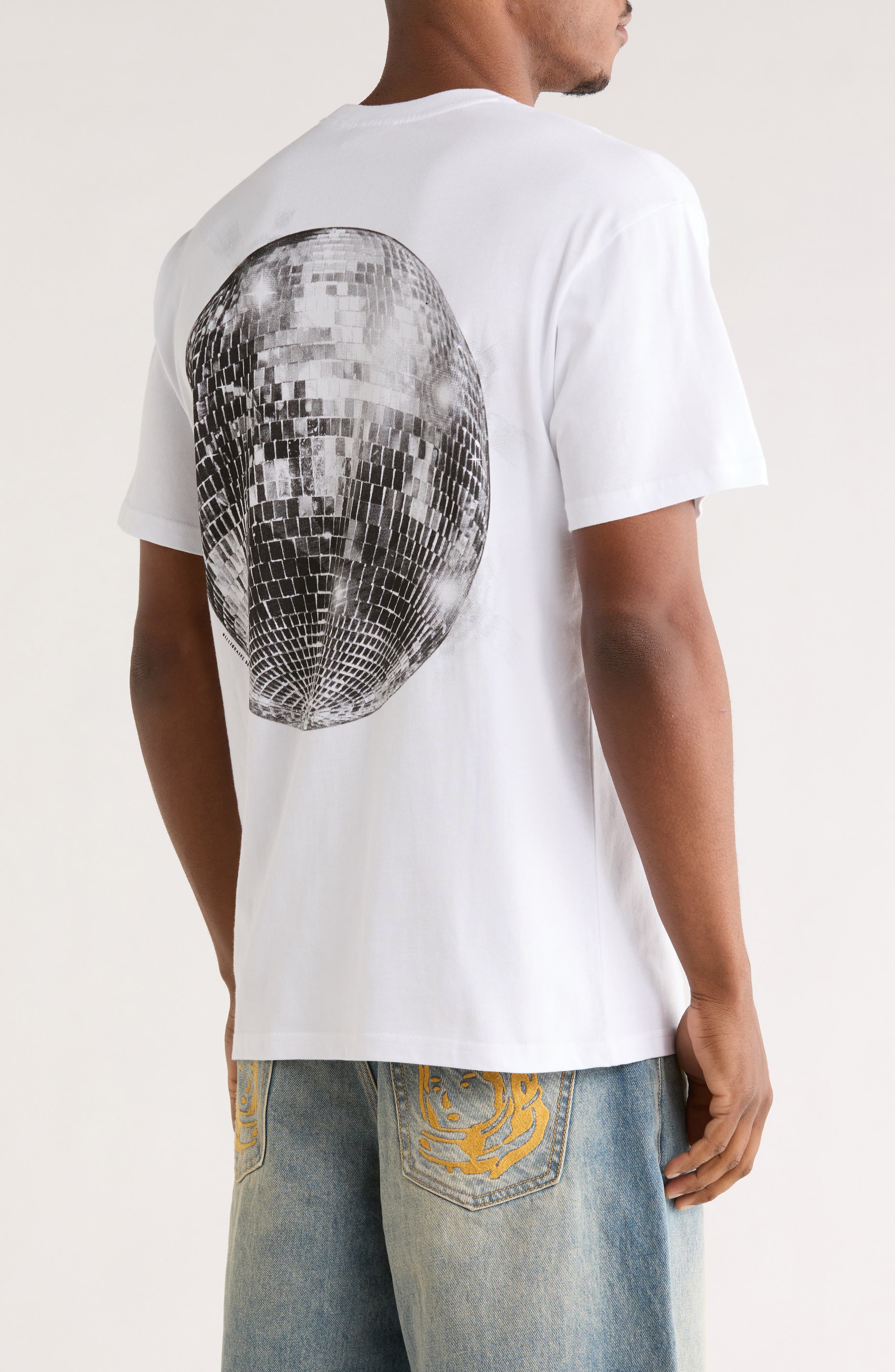 Disco Ball Graphic T-Shirt - image 4