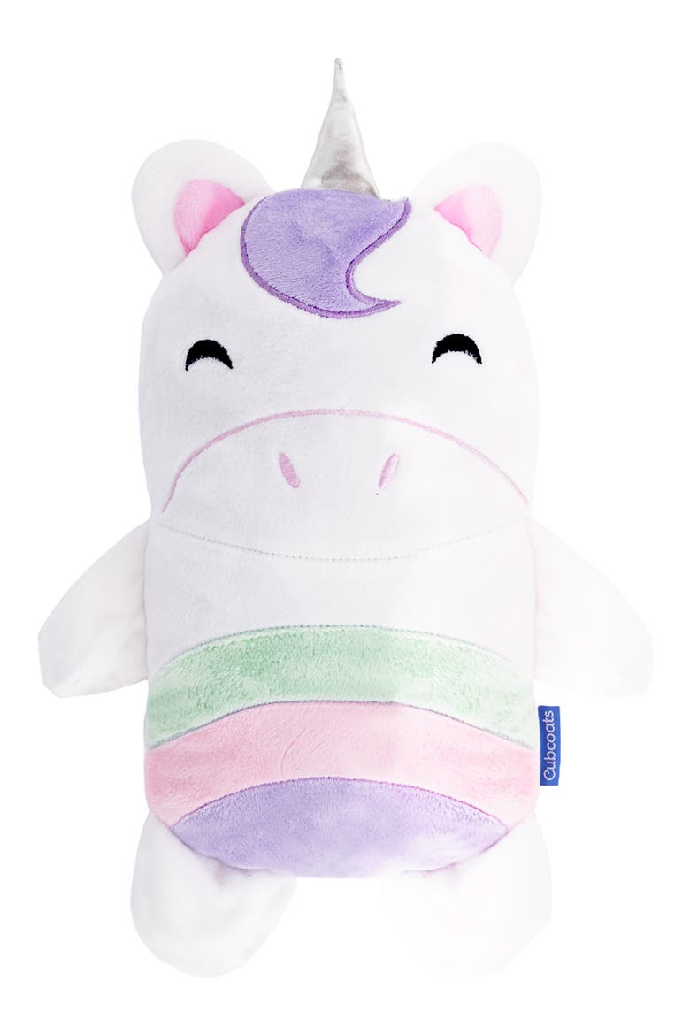 Uki 2-in-1 Stuffed Animal Hoodie, Alternate, color, GREY MARL MIX