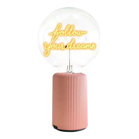 Follow Your Dreams Portable Table Lamp