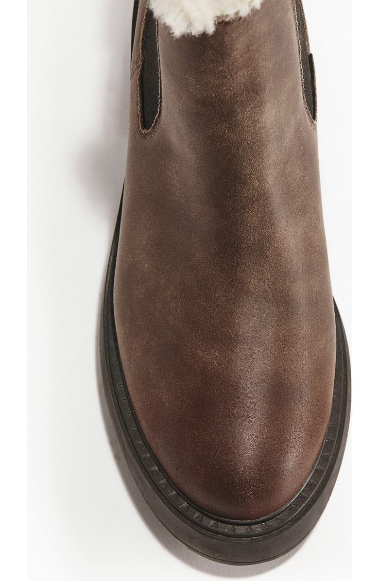 H&M Warm-lined Chelsea Boots, Alternate, color, Dark Brown