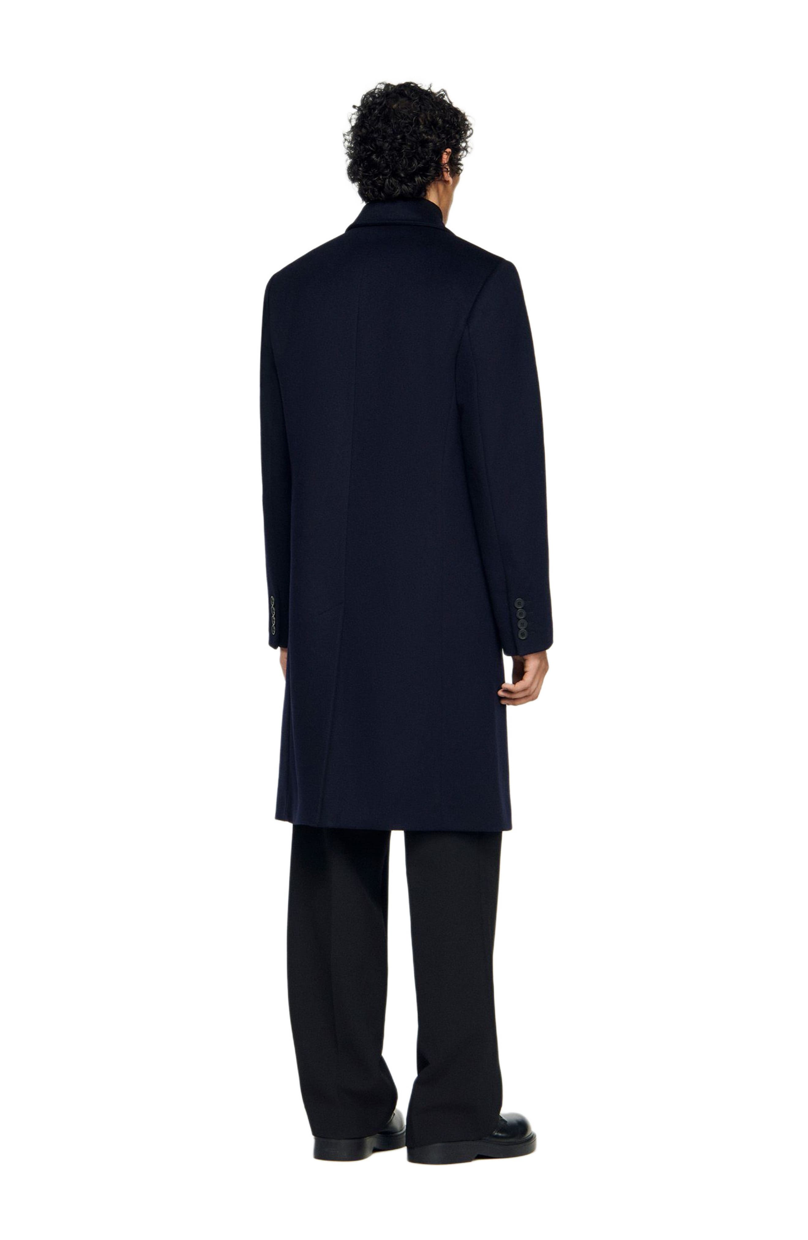 Double-breasted wool coat - image 2