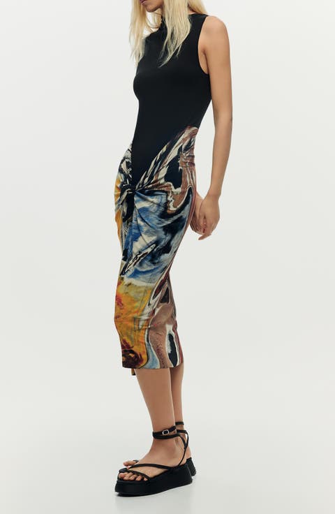Sleeveless Midi Dress