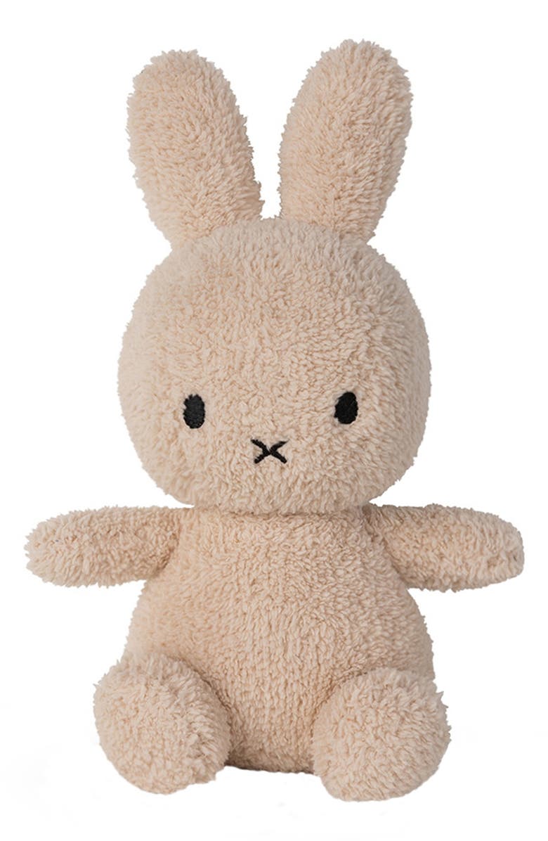 Bon Ton Toys x Miffy Sitting Terry Cloth Stuffed Animal, Main, color, Beige