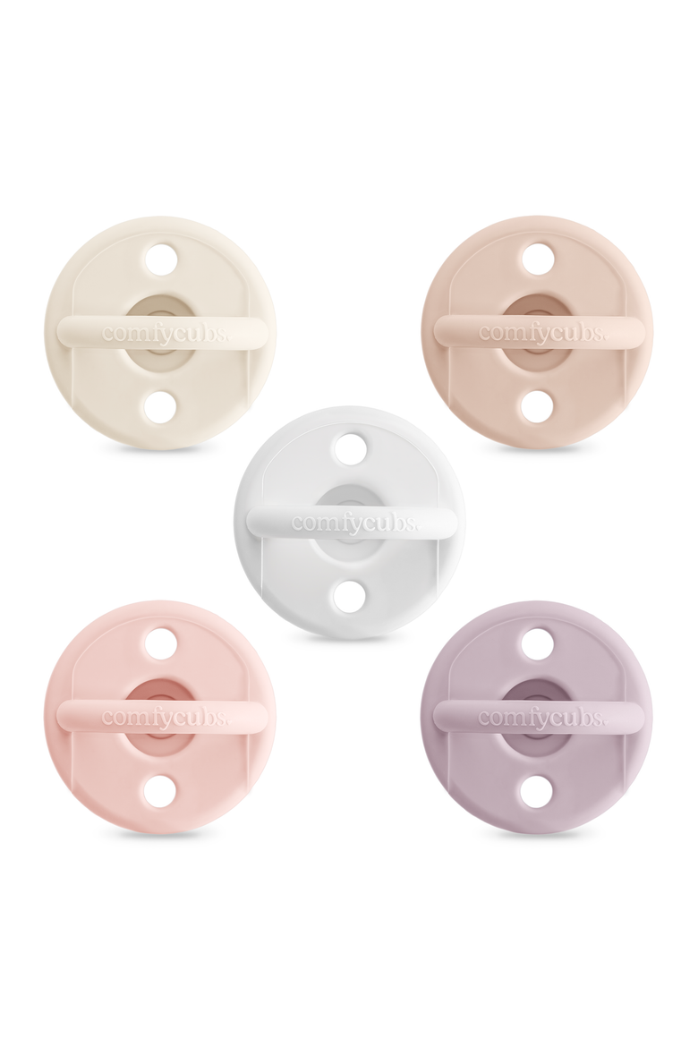 Pacifiers, 5 Pack, Main, color, Multicolor Girl