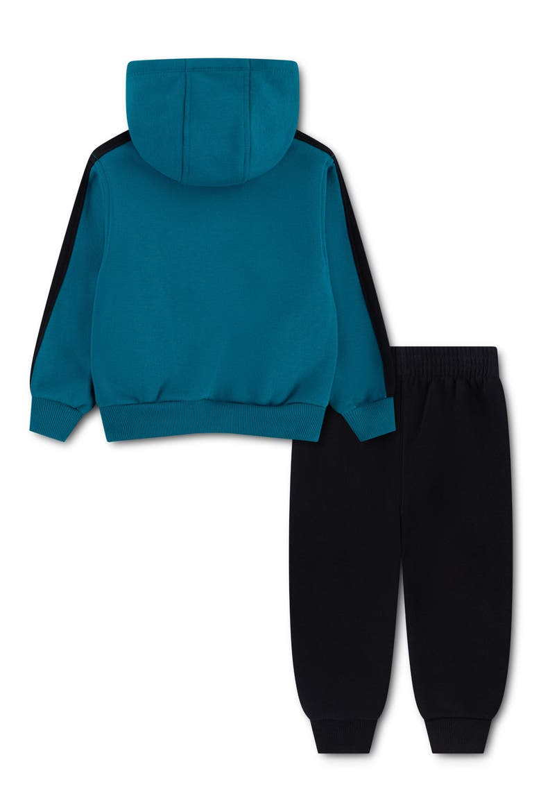 Kids' Fleece Hoodie & Joggers Set, Alternate, color, BLACK