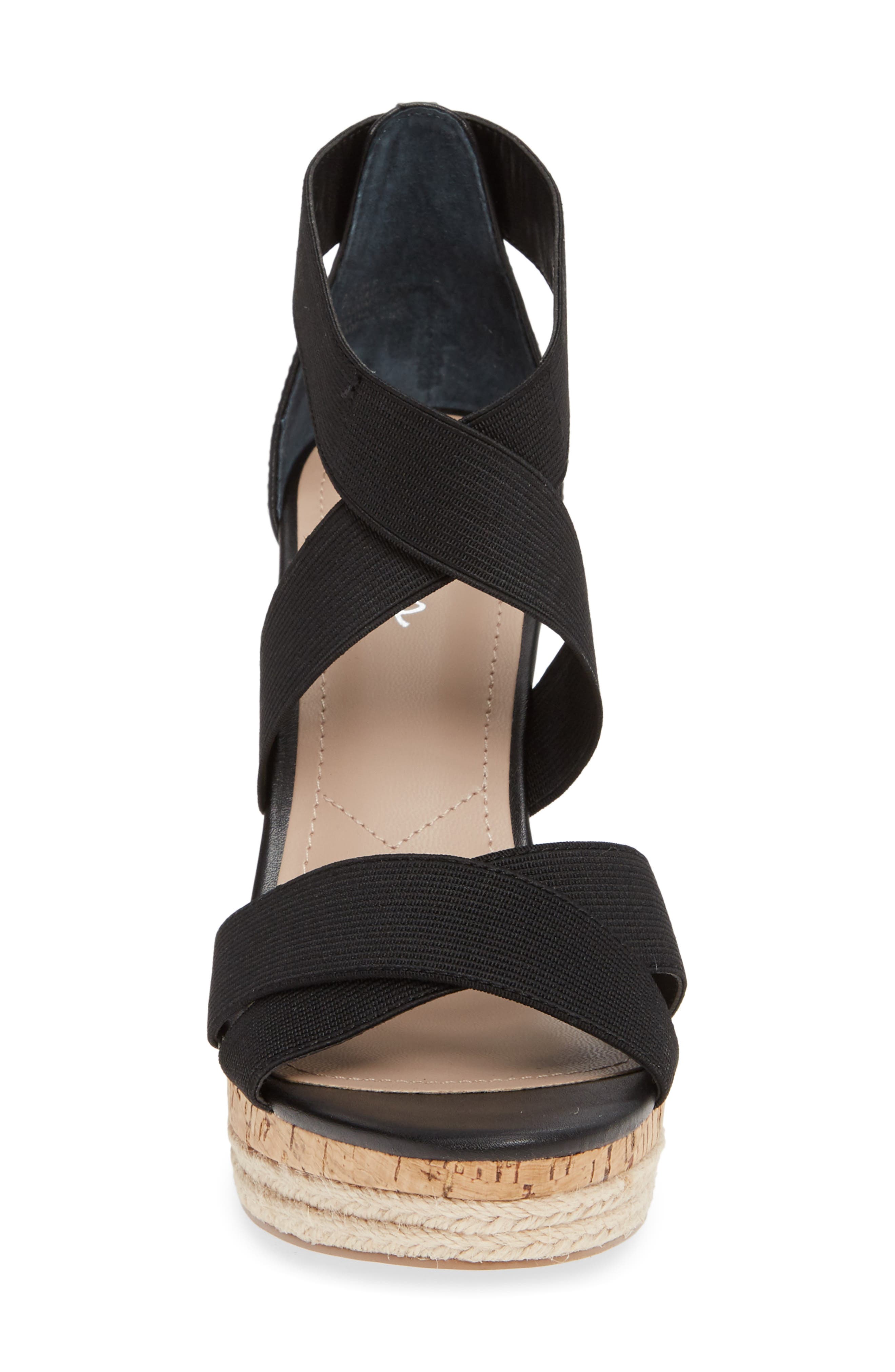 Charles by Charles David Azures Platform Wedge Sandal, Alternate, color, 