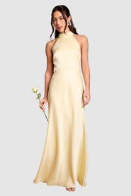 Coast Halter Neck Maxi Dress
