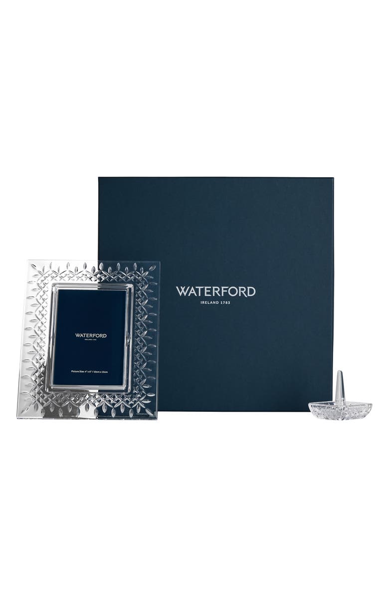 Waterford Lismore Crystal Picture Frame, Alternate, color,