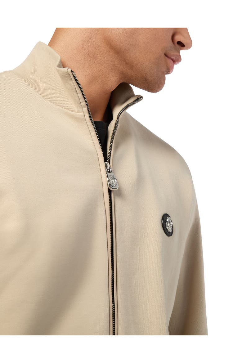 Full-Zip Tracksuit Jacket Men, Alternate, color, beige