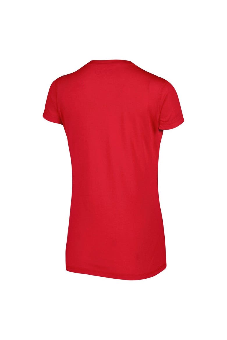 Women's Concepts Sport Red/Navy Washington Capitals Badge T-Shirt & Pants Sleep Set, Alternate, color, Red