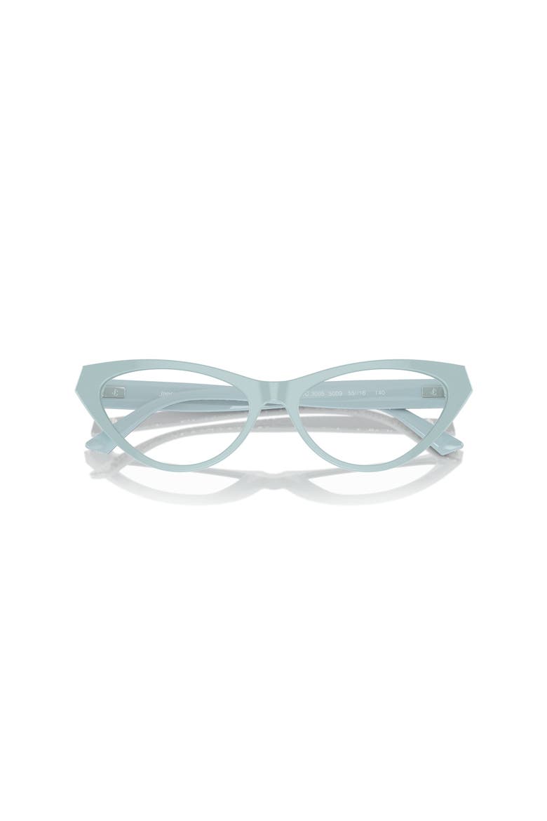 53mm Cat Eye optical glasses, Alternate, color, Blue