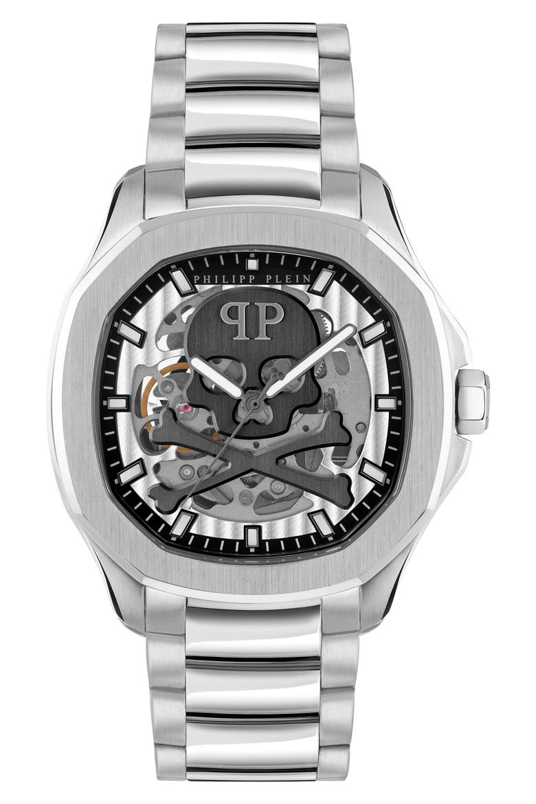 Skeleton Spectre Bracelet Watch, 42mm (Men) | Nordstrom