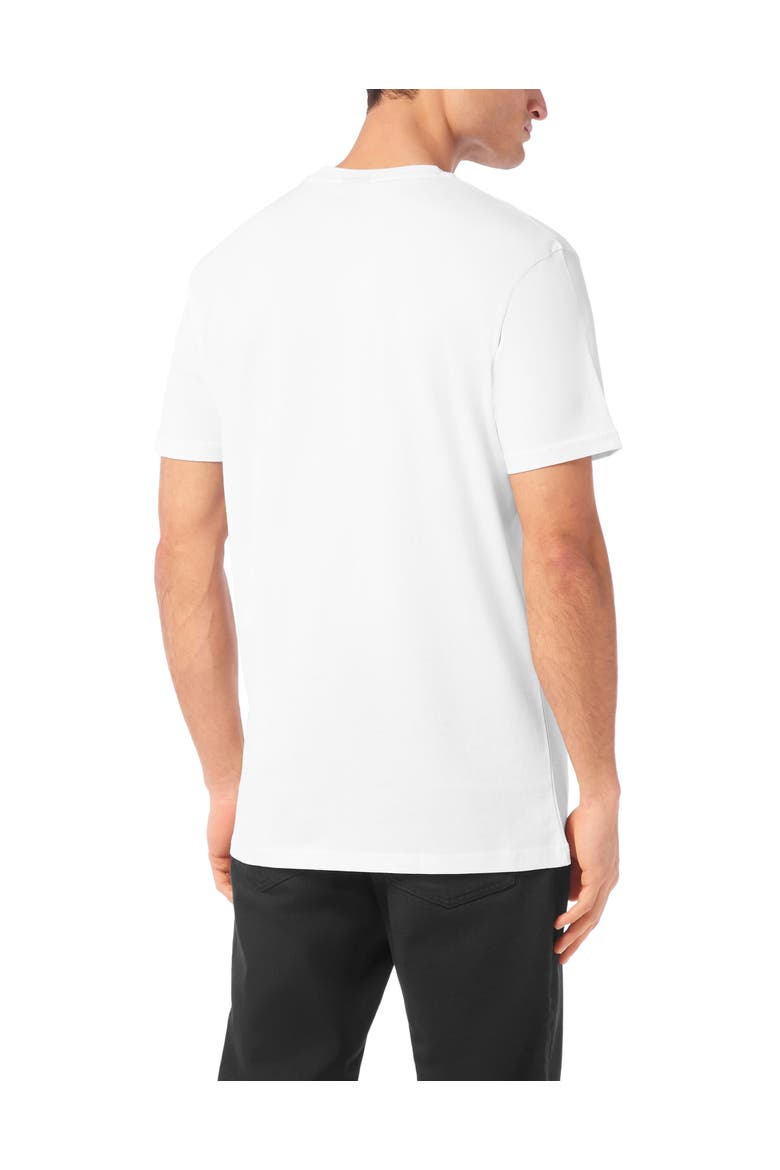 T-Shirt Round Neck Men, Alternate, color, white