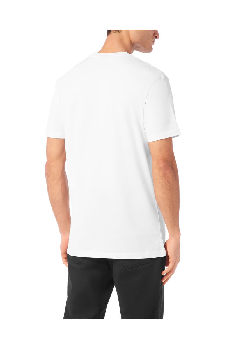 BILLIONAIRE T-Shirt Round Neck Fleur-De-Lis Men, Alternate, color, White