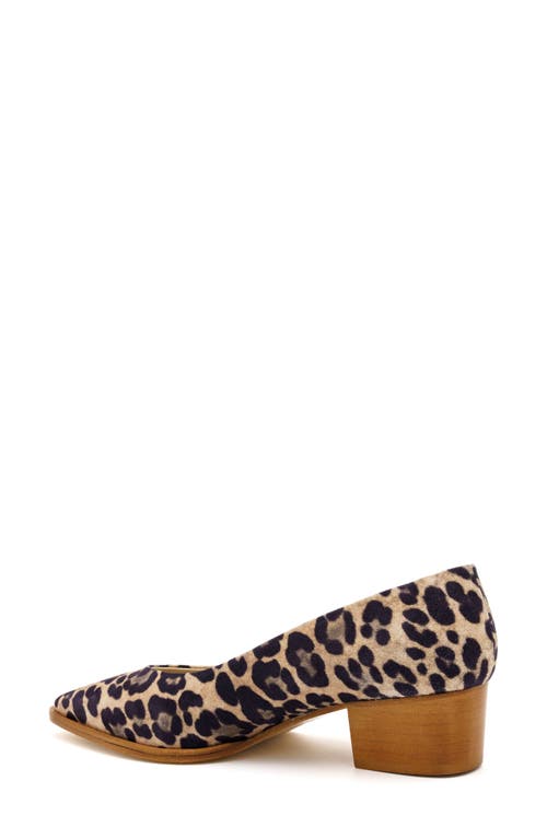 Amalfi By Rangoni Pacifico Pointed Toe Pump In Leo All Over