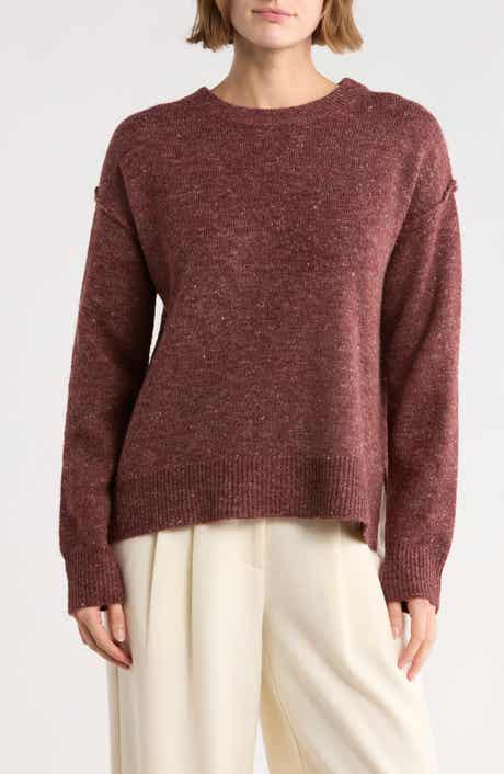 MAX STUDIO Drop Shoulder Sweater