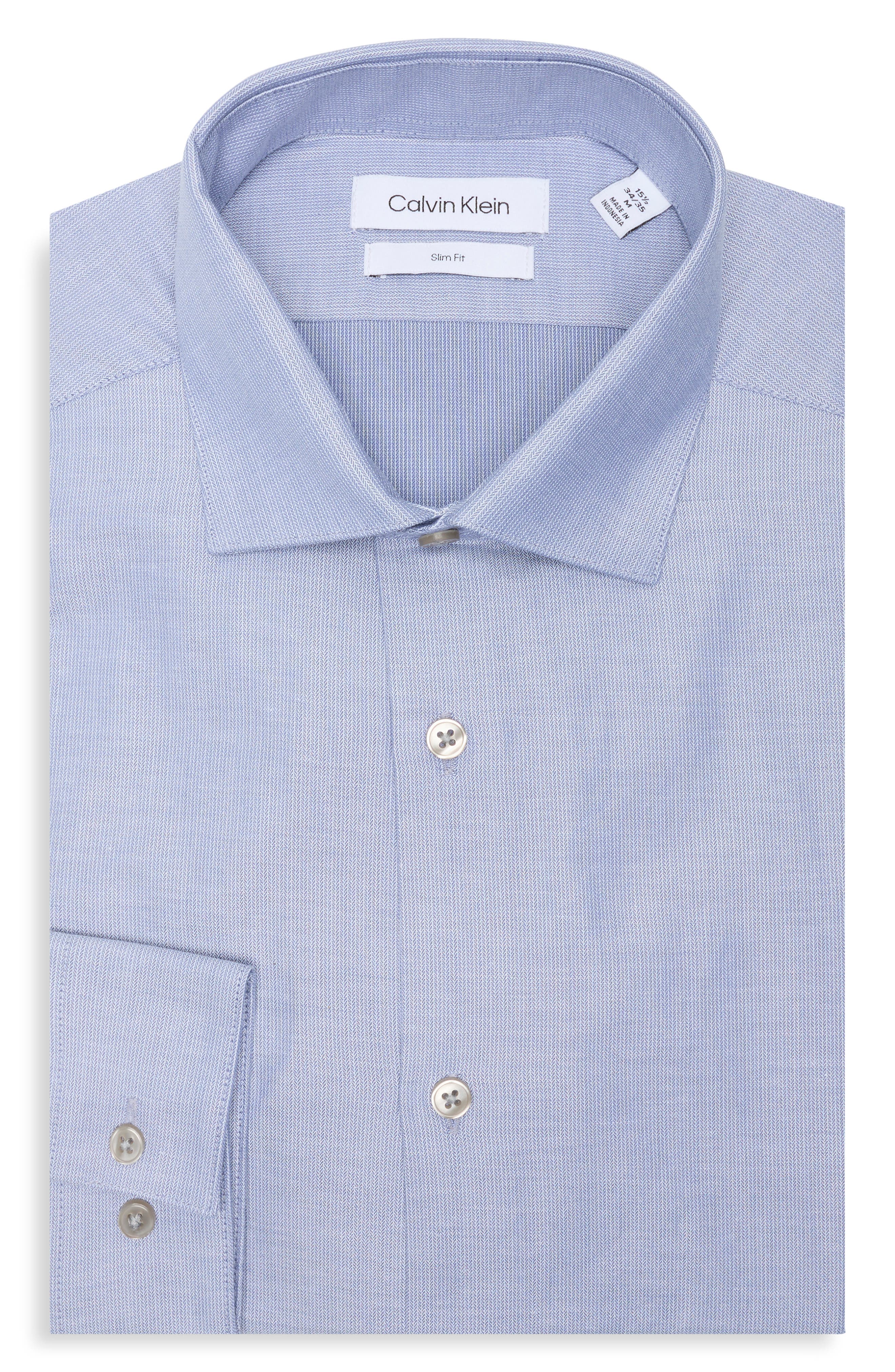 Slim Fit Cotton Dress Shirt