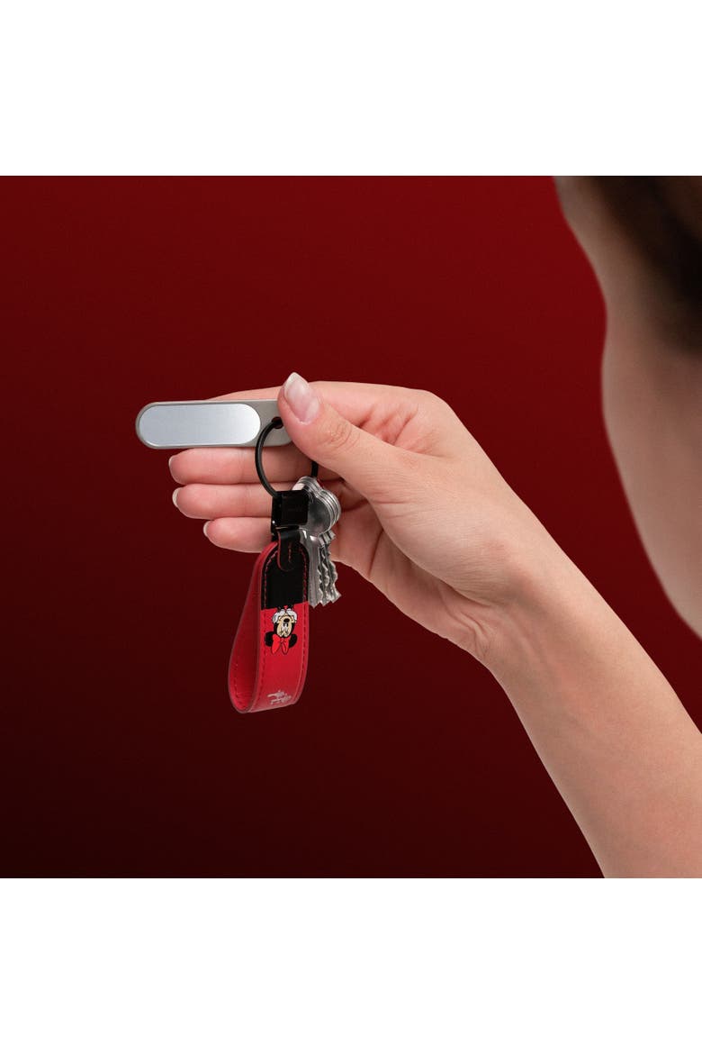 Disney Loop Keychain +  Nail File Mirror Kit, Alternate, color, Minnie Mouse