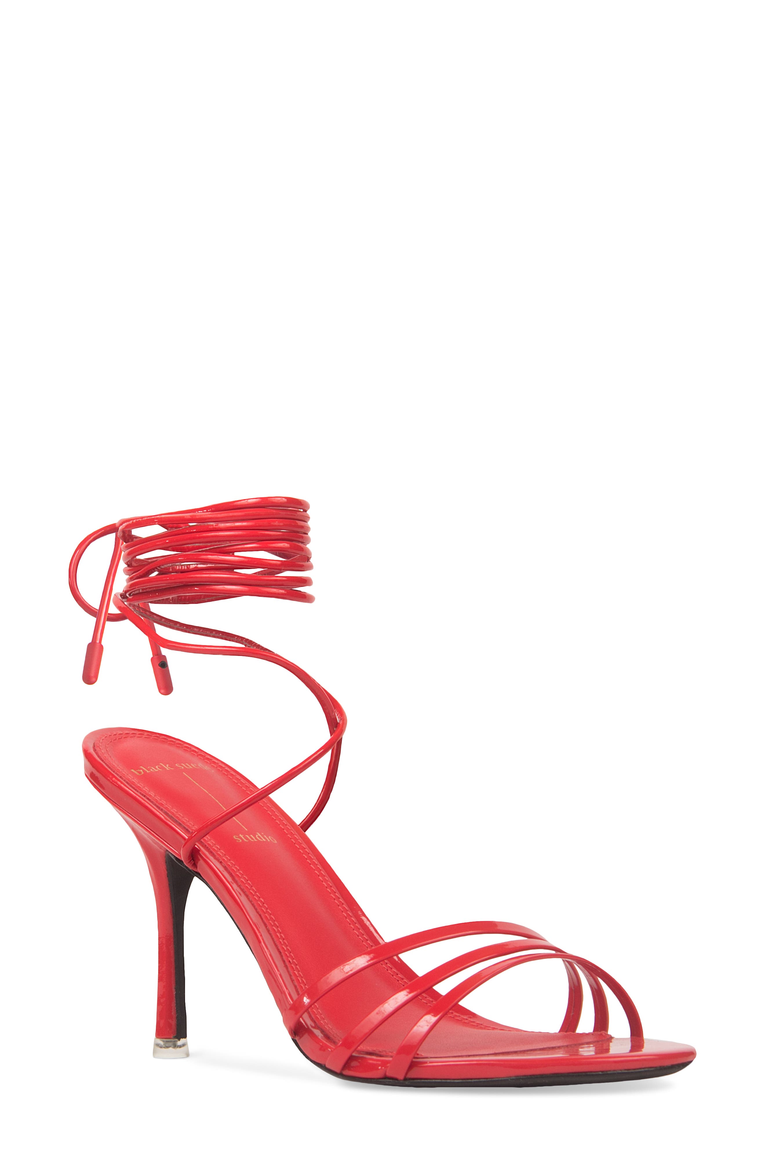Leandra Strappy Sandal, Main, color, FLAME SCARLET