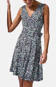 LASCANA Women's Wrap Look Dress