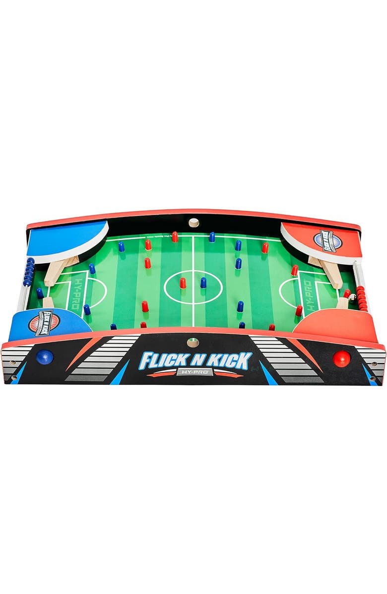 Hy-Pro Hypro Flick N Kick Table Pinball Game Toy For Kids 5 Years And Up, Alternate, color, Multicolored