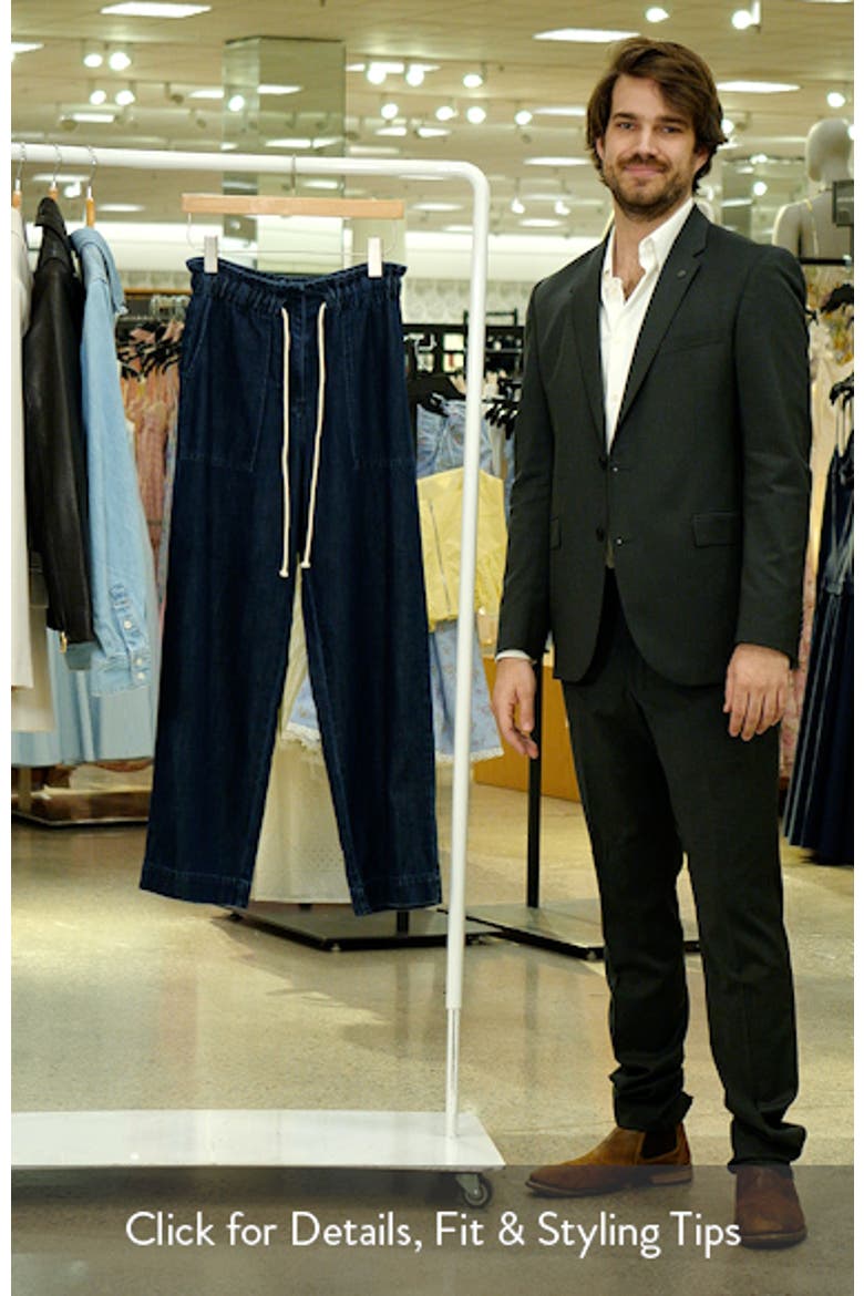 Ryan Wide Leg Drawstring Jeans video