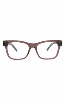 Saint Laurent 52mm Square Optical Frames