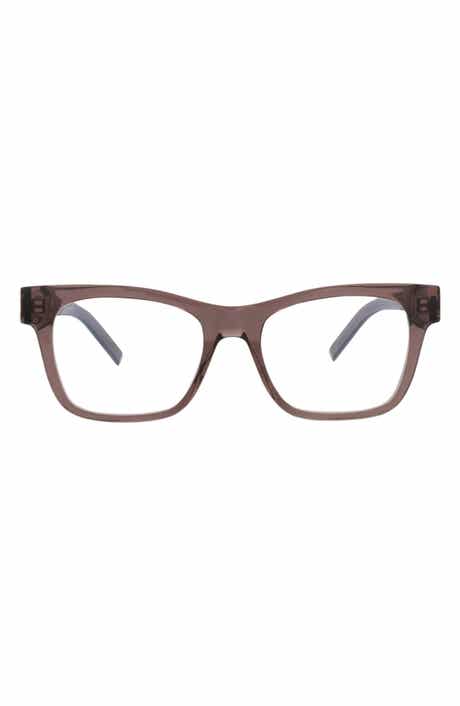 Saint Laurent 52mm Square Optical Frames