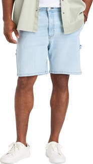 True Nation by DXL Big & Tall Relaxed-Fit Carpenter Denim Shorts
