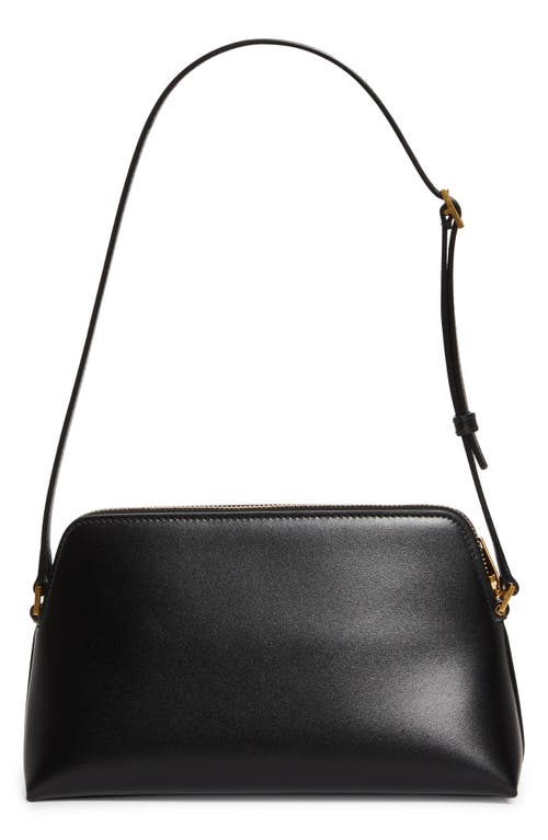 Saint Laurent Mini Lou Matelassé Leather Camera Bag In Black