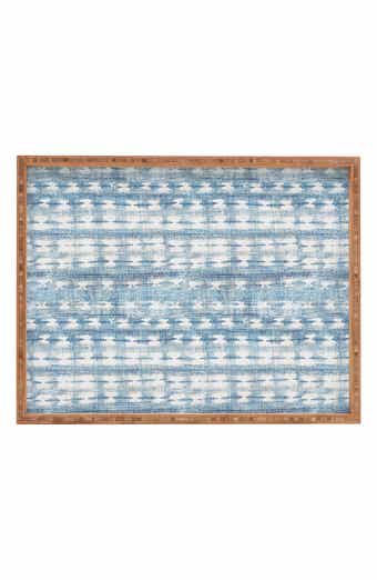 DENY Designs Alison Janssen Rustic Indigo Rectangular Tray