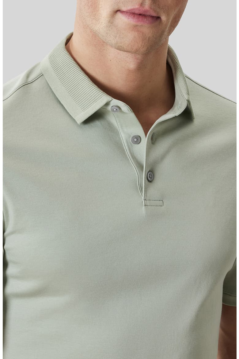 Georgia Pima Cotton Polo, Alternate, color, DESERT GREEN
