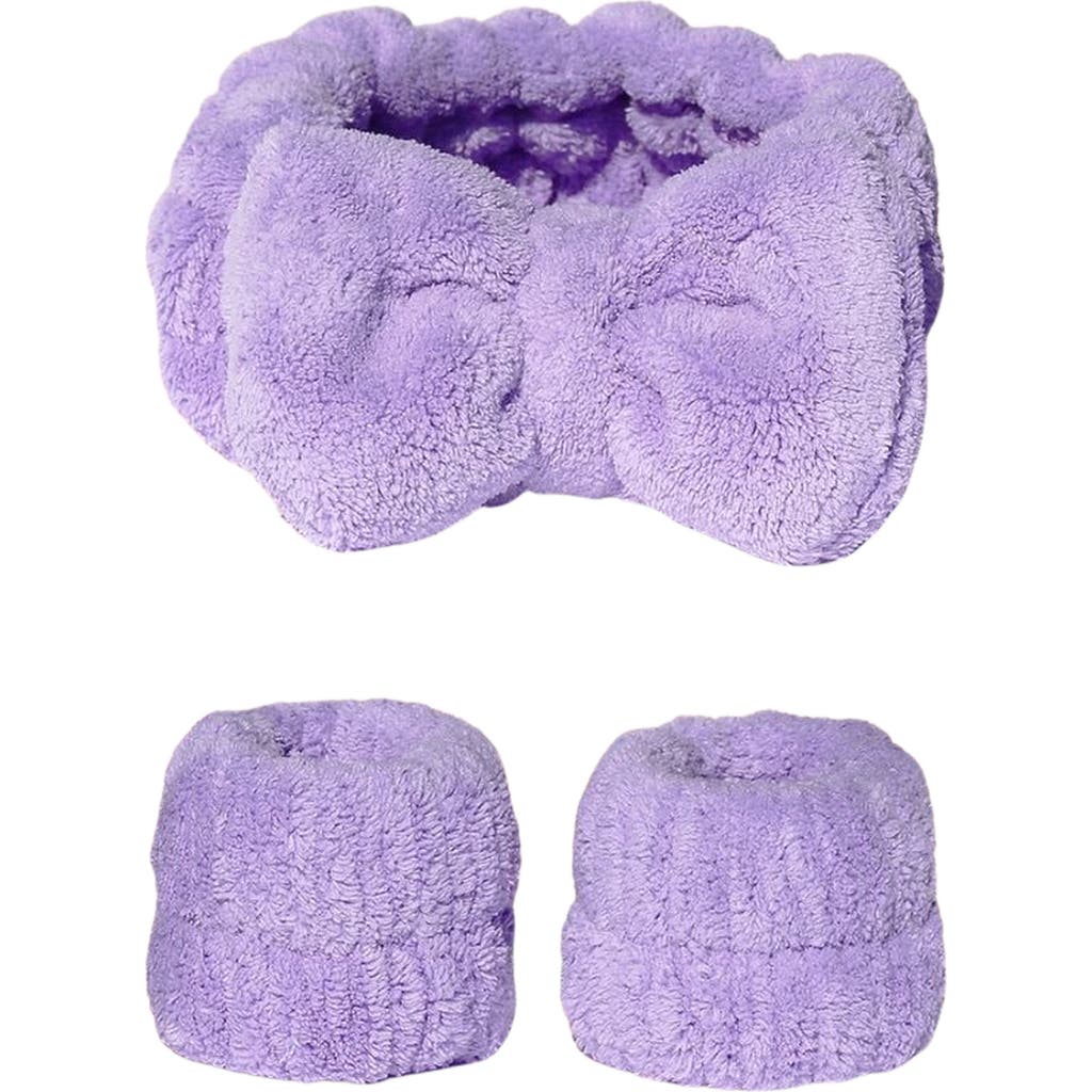 SLEEKE HAIR Let it Drip Headband and Wristbands in Lavender  product