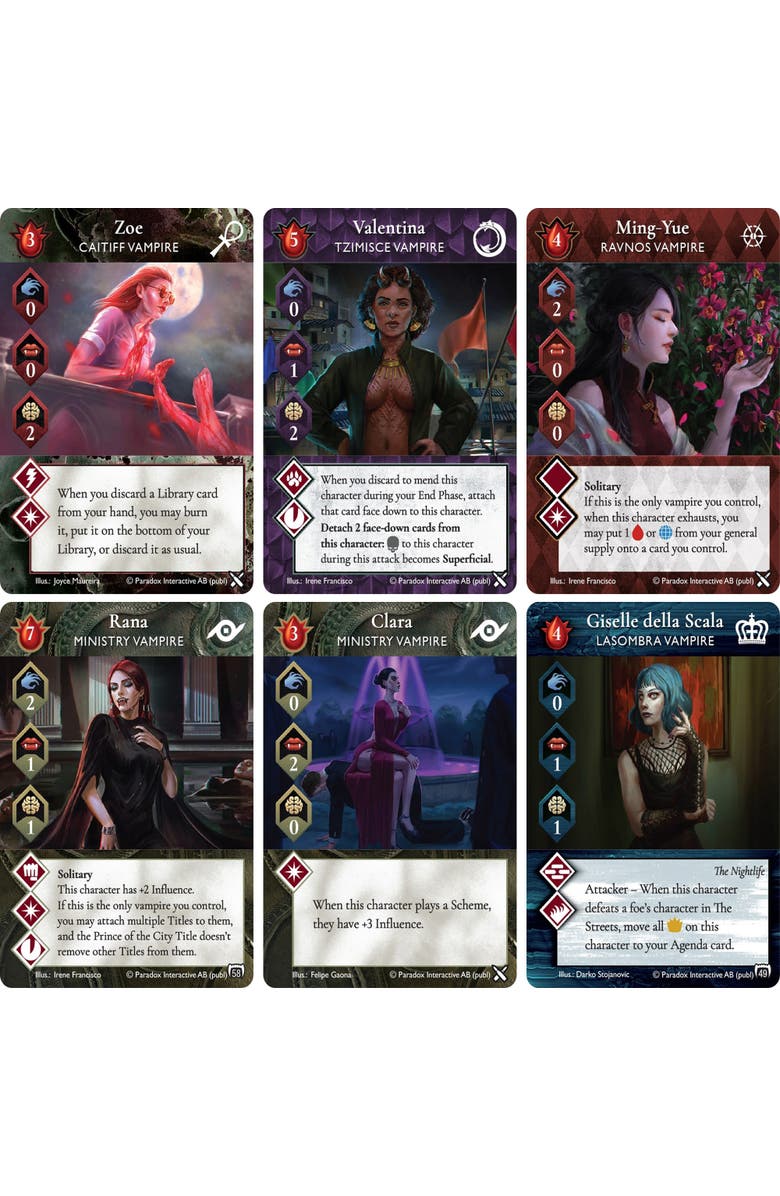 Renegade Game Studios Vampire Rivals Martial Law, Expansion, Alternate, color, Multicolored