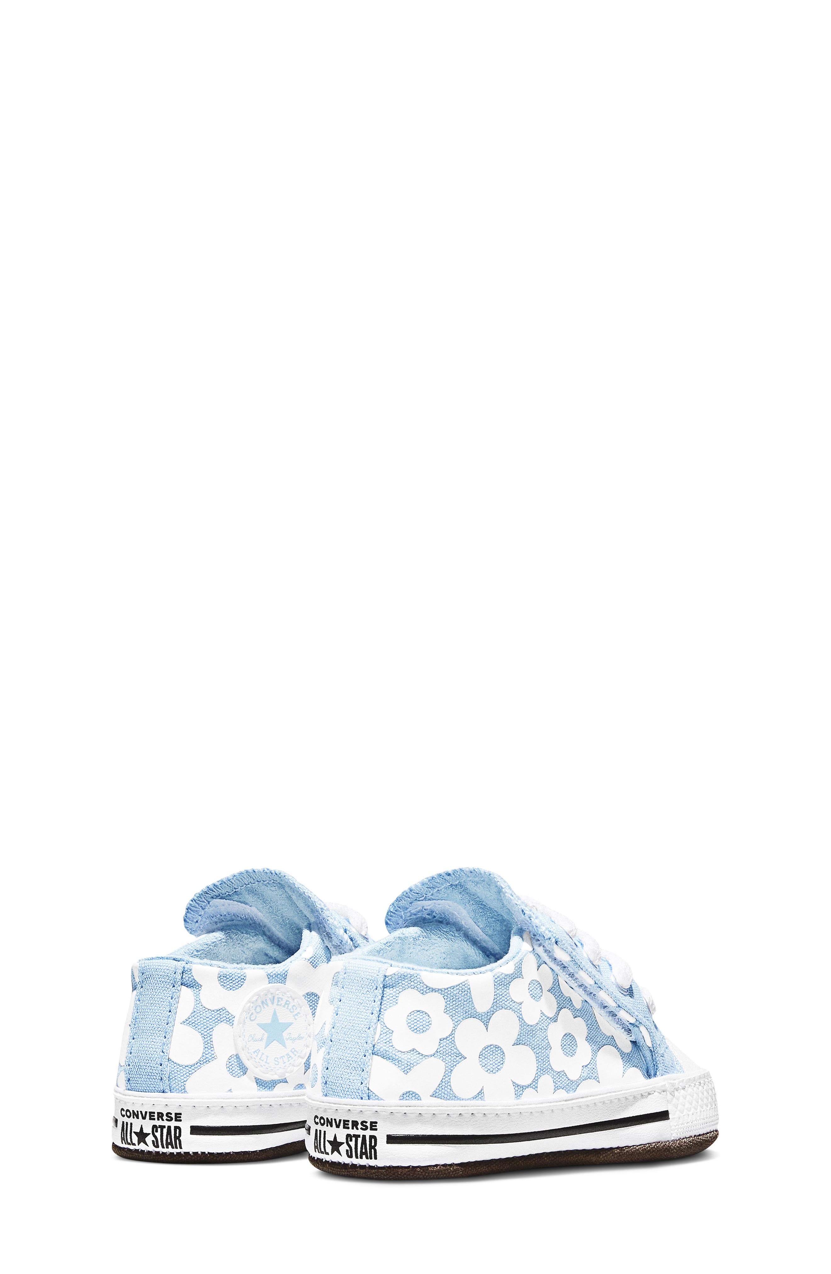 Converse Chuck Taylor<sup>®</sup> All Star<sup>®</sup> Cribster Crib Shoe, Alternate, color, Clear Skies/ White/ Black