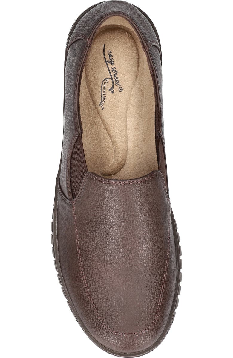 EASY STREET Oriel Slip-On, Alternate, color, Brown