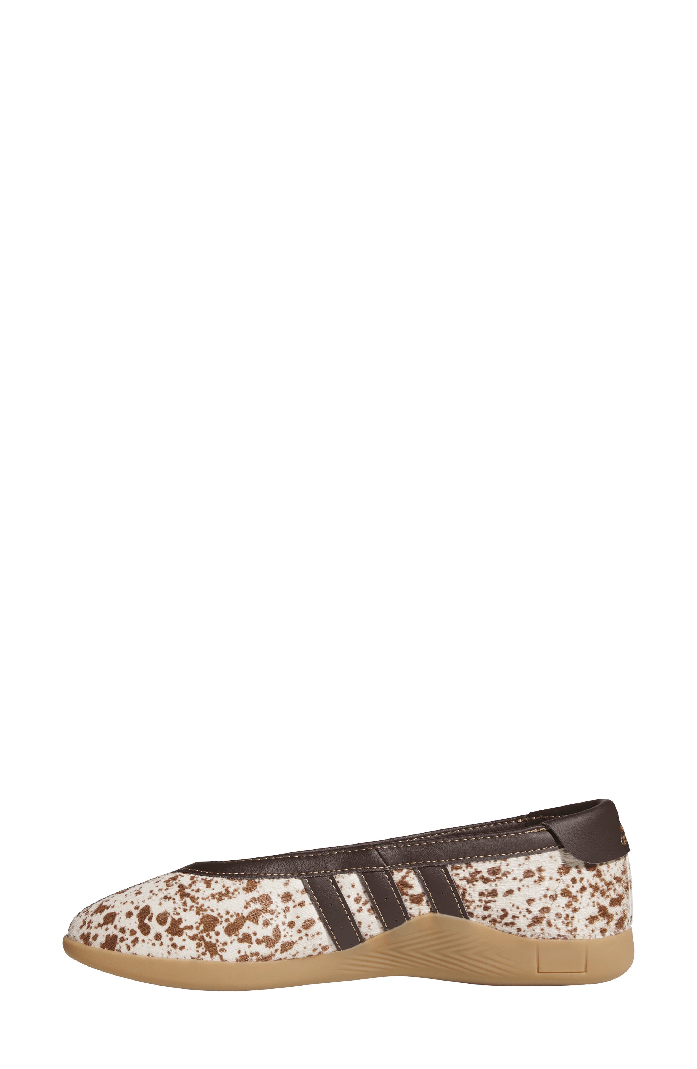 Taekwondo Mei Ballet Flat, Alternate, color, OWHITE/DBR