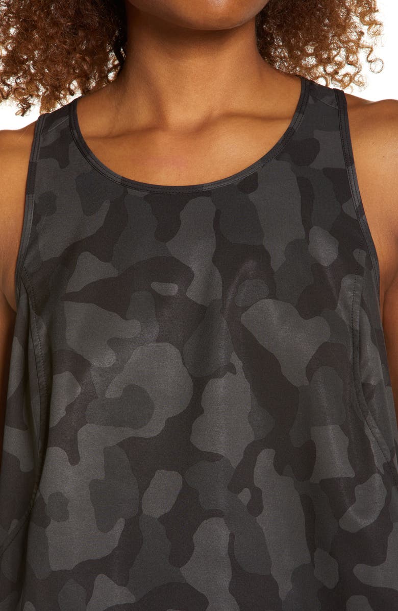 Zella Run In Stretch Woven Tank, Alternate, color,