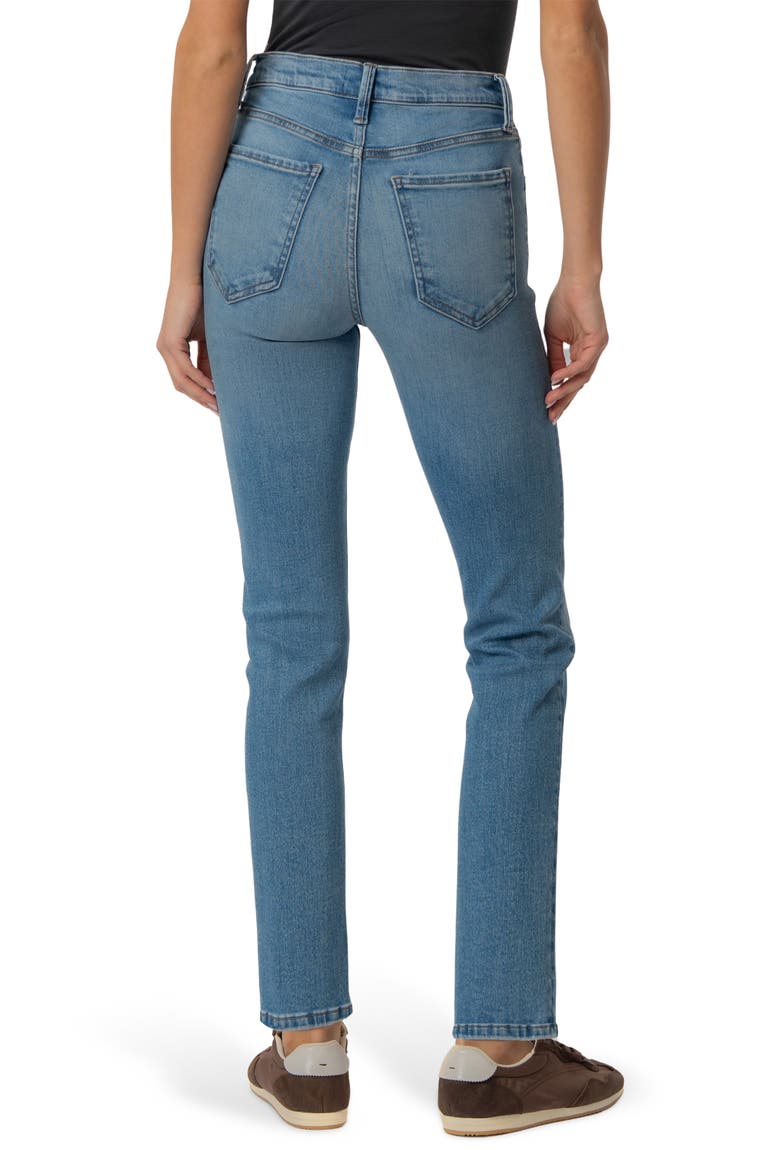 Blair High Waist Straight Leg Jeans, Alternate, color, EXHIBITING