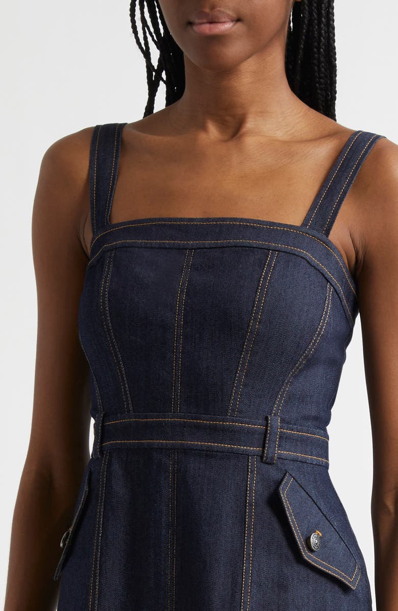 Malani Denim Midi Dress