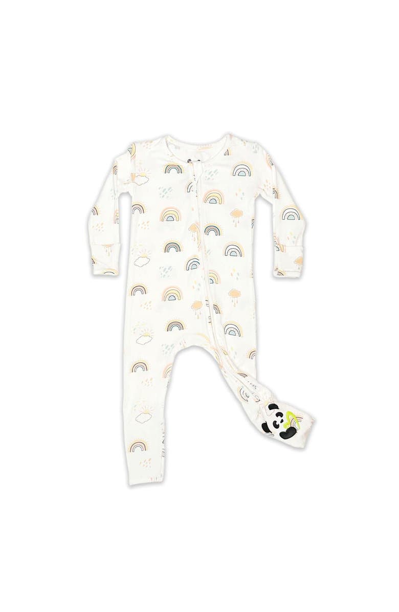 Bellabu Bear Baby Rainbows Convertible Footie, Main, color, Rainbows