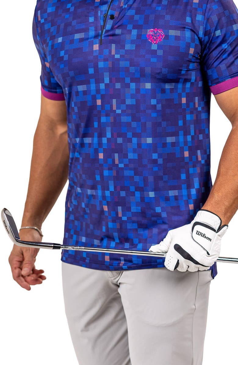 Maceoo Martyr0015 Print Golf Polo, Alternate, color, 