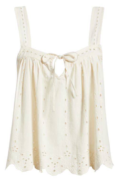 Rip Curl San Carlos La Joya Cotton & Linen Tank In Lily